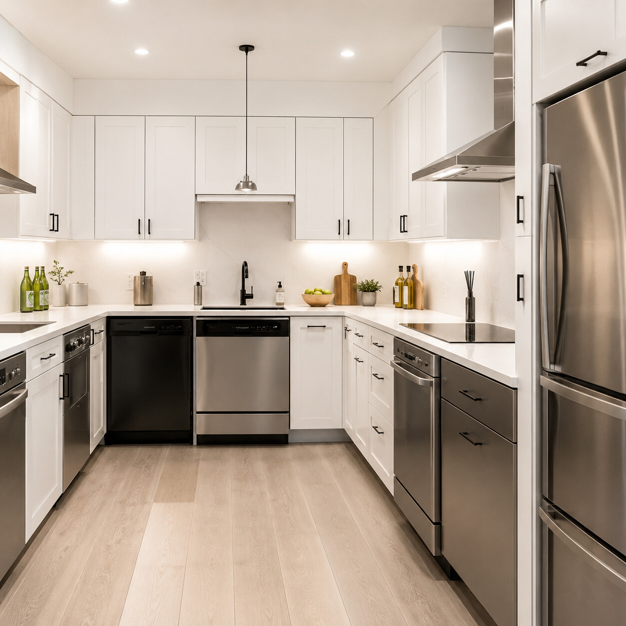 Kitchen after