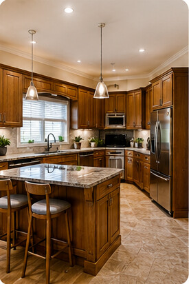 Kitchen before