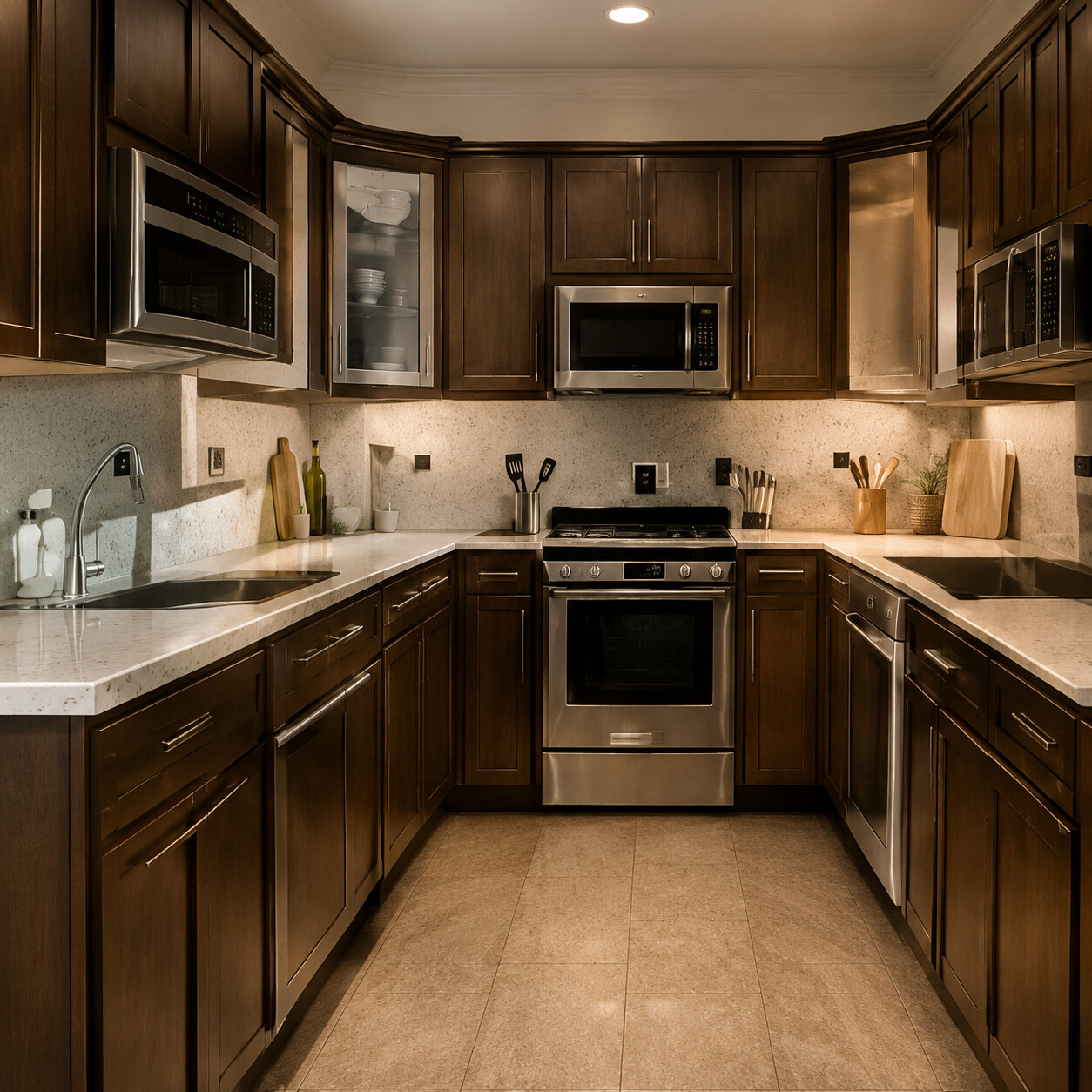 Kitchen before